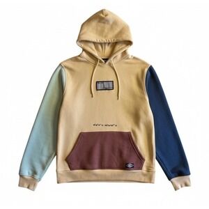 The Brooklyn Circus BKc A Way Out There Colorblock Hoodie Sweatshirt Small